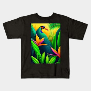 Tropical Composition Kids T-Shirt